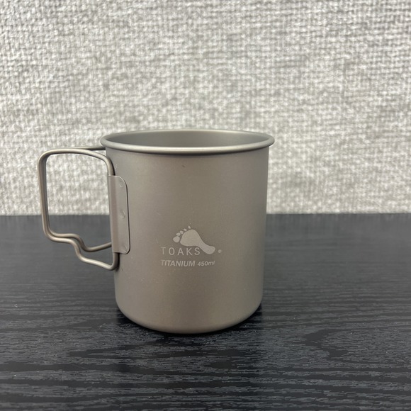 TOAKS Titanium Camping Cup 450ml Cooking Cookware Outdoors Camping Drinking - Picture 1 of 10